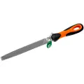 Bahco Rustfritt Stål Ergo Flatfil Med Skarp Kant For Grov-medium-fin Sliping Med Permanent Ring 200 Mm