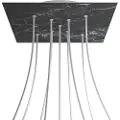 Creative Cables Kroq409xf104 Xxl Rose-one Kvadratisk Marquina Marmor Rose-sett