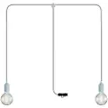 Creative Cables Med Bulb T-snake Eiva Ip65 Utendørslampe Med 2 Bærbare Lys