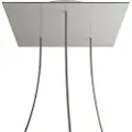Creative Cables Stål Kroq403tf109 Xxl Rose-one Firkantet Satengrosesett