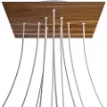 Creative Cables Kroq4010f110 Xxl Rose-one Kvadratisk Trerosesett
