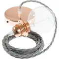 Creative Cables Tn02 50 Cm Hengelampe Pendel For Lampeskjerm