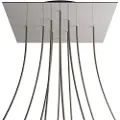 Creative Cables Stål Krovnq4010f109 Xxl Rose-one Square Sateng Rosesett