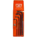 Bahco Set Of 4 Long Phosphated Torx Allen Keys T10-t40 Set Unbrakonøkkel