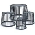 Prosperplast Clubo Collection 59x59x45.5 Cm Kurv 4 Enheter