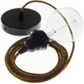 Creative Cables Rz23 Zigzag 1 M Hengelampe Pendel For Lampeskjerm