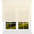 Wellhome Polyester Gjennomsiktig Rullegardin 180 X 180 Cm