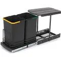 Emuca 8132023 2x12l Resirkuleringsbeholder