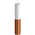 Creative Cables Tub-e14 Spotlampe Med Dobbelt Metallrør. Med Dobbel ламpeholderring