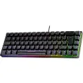 Deltaco DK240 Membrane 60% - Gamingtastatur - Uten numpad - Nordisk - Svart