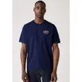 Levi's for man. 16143-2256 Relaxed Fit T-shirt navy (L), Casual, Cotton, Short sleeve