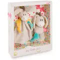 Nici Kosedyr + Dyne Esel Muli Med Melding Teddy 18 Cm