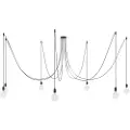 Creative Cables Spider 7 Falls With Light Bulb Pendellampe