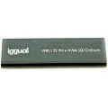 Iggual Igg317020 Ekstern Kabinett Usb-c Ssd