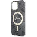 GUESS Gubpp12mh4eacsk+ Charger Set Iphone 12 Pro 4g Print Telefondeksel
