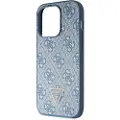 GUESS Guhcp14lp4tdscpb Iphone 14 Pro 6.1 Niebieski Crossbody 4g Telefondeksel
