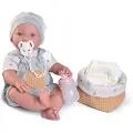 Antonio Juan Mia Nyfødt Tisser Med Potte Dukke 42 Cm