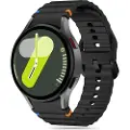 Tech-Protect SILICONE SPORT SAMSUNG GALAXY WATCH 4 / 5 / 5 PRO / 6 / 7 / FE BLACK