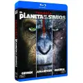 Disney Planet Of The Apes Trilogien Blu-ray Spansk