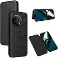 Mtp Products OnePlus 11 Flip-deksel - Carbon Fiber - Svart