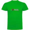 Kruskis I Love Padel Kortarmet T-skjorte