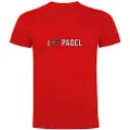 Kruskis I Love Padel Kortarmet T-skjorte