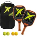 Drop Shot Set Fortum 1.0 Set + 4 Outdoor Pickleball-padle 2 Enheter