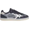 Pepe Jeans for woman. PLS000012 Ball Glitter Leather Sneakers black (41), Flat, None, Casual