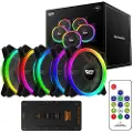 Darkflash ARGB viftesett for Darkflash DR12 Pro 5in1 120x120 (svart)