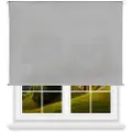 Wellhome Polyester Gjennomsiktig Rullegardin 150 X 180 Cm