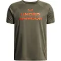 Under Armour Tech Split Wordmark Kortarmet T-skjorte
