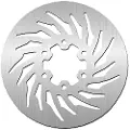 NG BRAKE DISK 1024553 Round Bremsekive