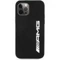 Sourcing Benz Apple iPhone 12 Pro Max Mercedes AMG silikondeksel Big Logo (AMHCP12LSGLBGN) svart