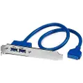 StarTech.com 2-porters Usb-hunnspalteadapter 3 A