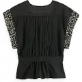 Scotch & Soda Wrap Kort Ermet Bluse