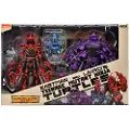 NECA Teenage Mutant Ninja Turtles Mirage Comics Action Shredder Clones Bokssettfigur 18 Cm