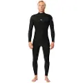 Rip Curl D/patrol 4/3 Mm Gb Stmr Langarmet Neopren-drakt Med Glidelås På Ryggen