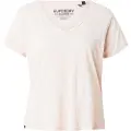 Superdry Studios Slub Emb Vee Kortarmet T-skjorte