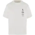 Another Cotton Lab Coffee And Workout Oversized T-skjorte hvit