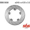 SBS Round 5030 Bakre Bremseskive