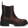 Timberland for woman. TB0A5WW49311 Cortina Valley brown leather mid-calf Chelsea mid-calf ankle boots (37.5 W), Flat, None, Casual
