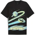 Puma Melo Alien Skins Basketball Tee Men, Clothing, Black, L