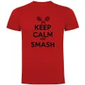 Kruskis Keep Calm And Smash Kortarmet T-skjorte