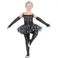 MOM Skjelett Ballerina Barne-kostyme