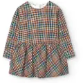 Boboli Knit Check Kjole