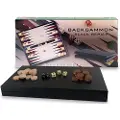 Aquamarine Black Series Profesjonelt Backgammon Spillsett