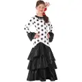 Atosa Sevillansk Flamenco-kostyme For Jenter