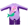 Zoocchini Siren Baby Langermet Badedrakt Upf 50