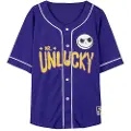 Cerda Group Baseball Nightmare Before Christmas Kortarmet T-skjorte