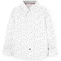 Boboli Poplin Printed Skjorte Med Lange Ermer